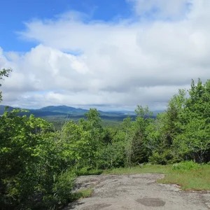 The views southeast from Panther Mountain