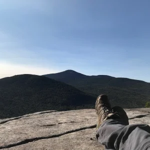 Mount Marcy in the distance