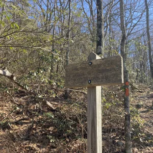 Another trail sign
