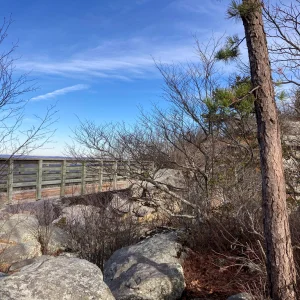 Footbridge to Big Schloss