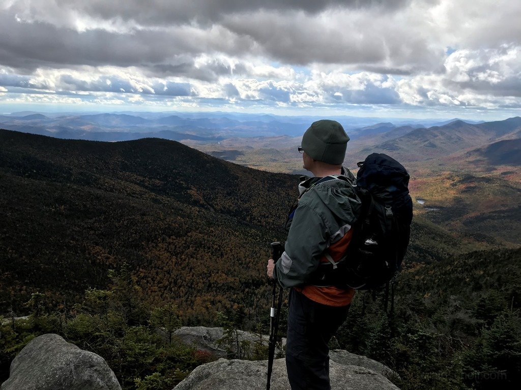 Caught soaking in the views