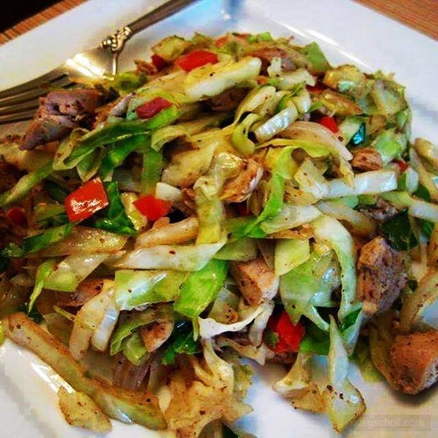 Chicken Cabbage Stir Fry