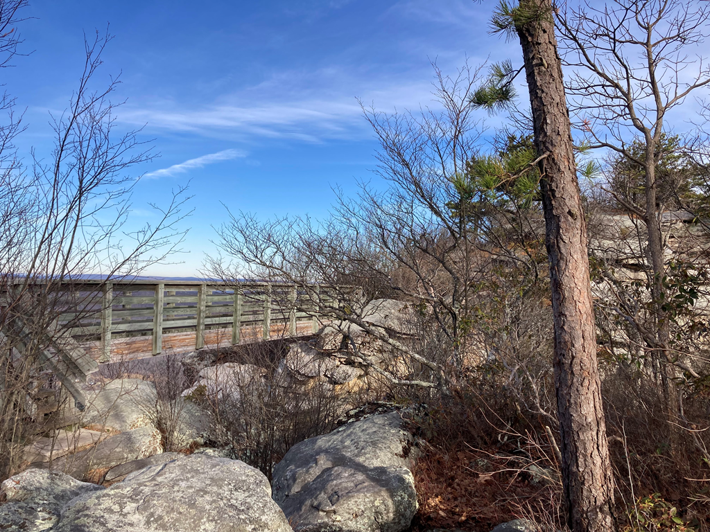 Footbridge to Big Schloss