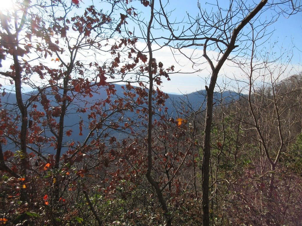 Looking towards Buzzard Rock