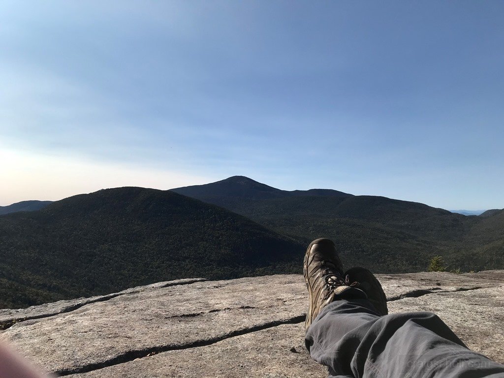 Mount Marcy in the distance