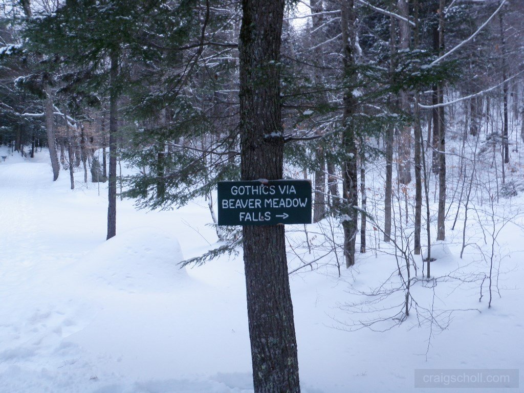 Our trail to Gothics