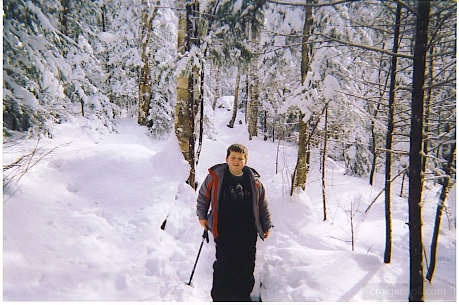 Trail leading up to Cascade.