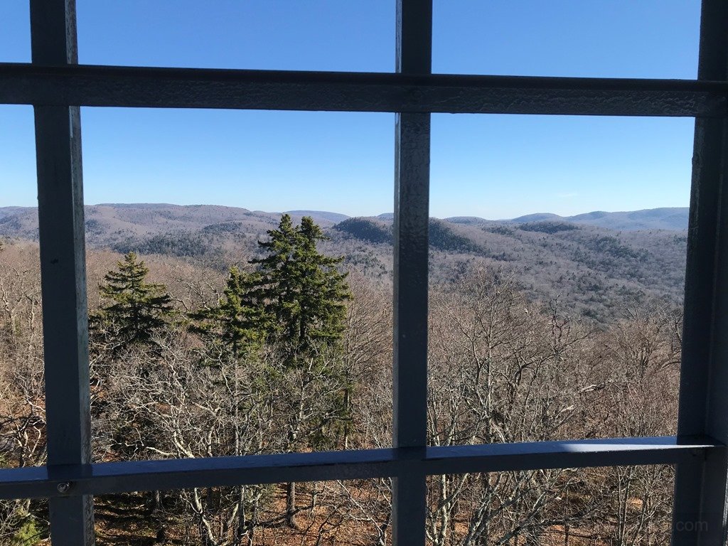 Views from tower cab